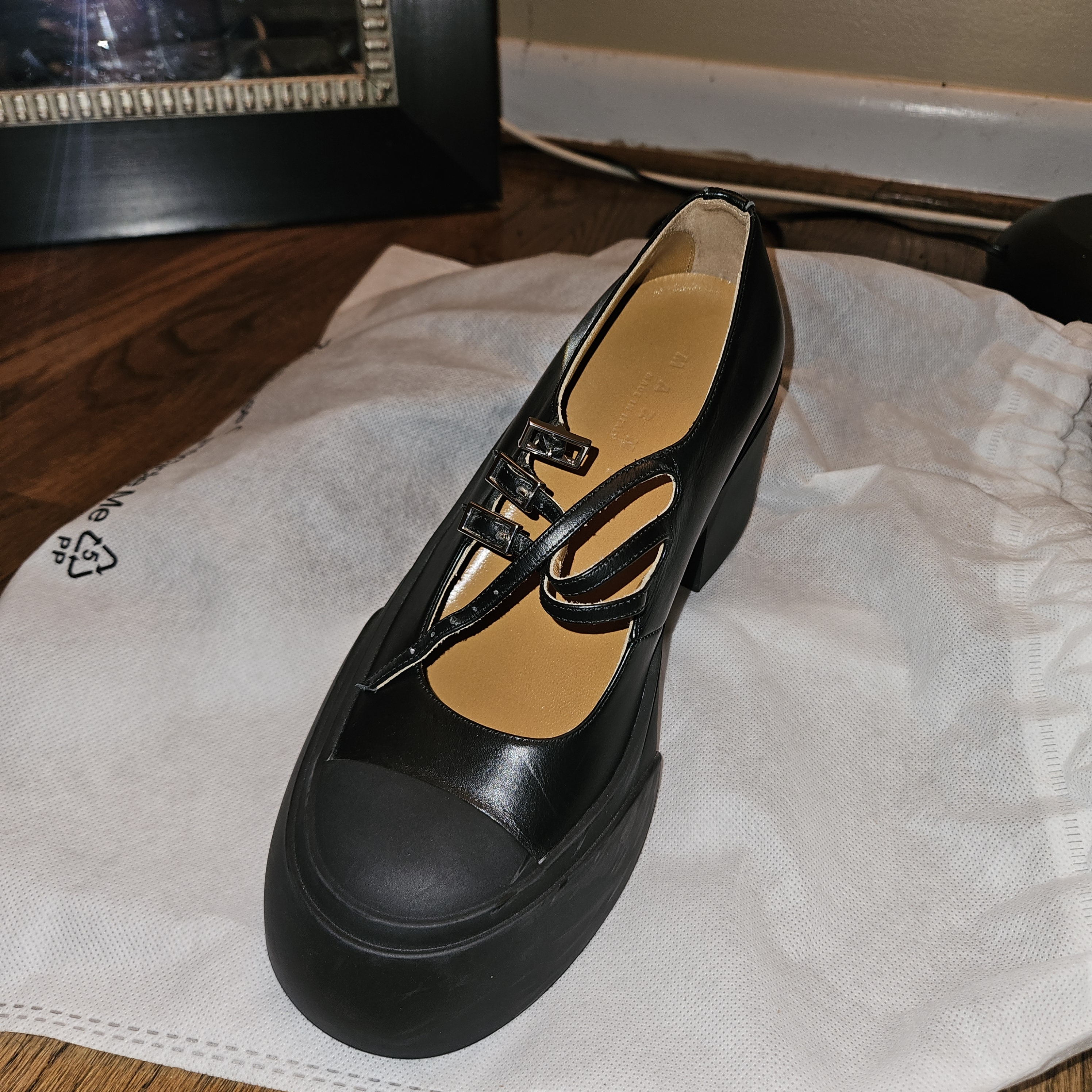 Marni Black Platform Shoes